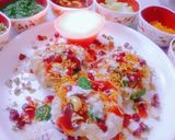 A picture of step 3 of Raj Kachori.