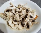Foto del paso 4 de la receta: Papas fritas a la manteca con champiñones
