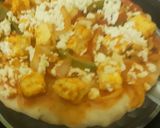 பன்னீர் பிஸ்சா (Paneer pizza recipe in tamil) ரெசிபி ஸ்டேப் 5 புகைப்படம்
