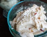 A picture of step 5 of Banana + tahini cheat ice cream.