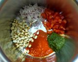 A picture of step 2 of Bhel (Dry).