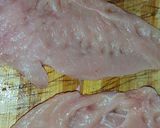 A picture of step 2 of Korean Sandwich 🥪🥪.