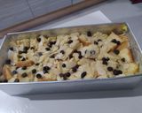 Foto langkah ke 6 dari resep Cinnamon Bread Pudding alias Puding Roti Tawar Kayu Manis.