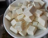 A picture of step 4 of Kadai paneer (jain).