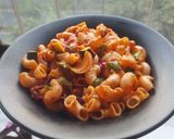 A picture of step 6 of Spicy Masala Macaroni.