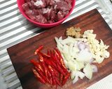 Foto langkah ke 1 dari resep Sapi Lada Hitam.