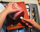 Foto del paso 1 de la receta: Carne mechada a la chilena