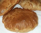A picture of step 3 of Simple whole wheat flour Puri.