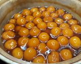 Foto langkah ke 4 dari resep Bubur Candil ubi kuning.