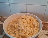 Foto del paso 3 de la receta: Licuado amarrillo con manzana verde y ananá 🍏🍍