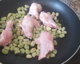 Foto del paso 1 de la receta: Arroz con pollo y habas