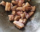 A picture of step 2 of Lemongrass pork.