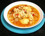 Foto del paso 6 de la receta: Arroz Bomba caldoso con pollo y mini champiñones
