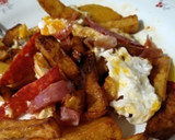 Foto del paso 2 de la receta: Huevos, patatas y jamón