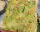 A picture of step 5 of Veg cheese sandwich.