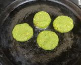 A picture of step 3 of Hara Bhara Kebab.