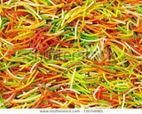 A picture of step 1 of Colored Vermicelli Custard With Banana Jelly Flavor.