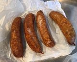 Une image de l'étape 10 de Saucisses fumées à la compotée d oignons et poivrons verts,citrons confits aux épices indiennes.