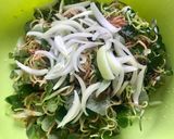 Hình bước làm 1 của món Gỏi càng cua tôm thịt