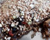 A picture of step 2 of Oats, Seeds, Dates, Dried Fruits & Nuts Laddoo -No sugar.