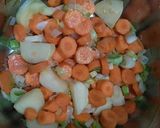 Foto del paso 2 de la receta Crema de zanahoria vegana