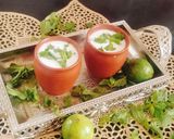 A picture of step 2 of Gondhoraj Lebu Ghol(Kafir LimeButtermilk) 🍋 (Bengali style 🍋).