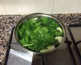 Foto del paso 2 de la receta Puré verde de espinacas