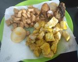 Foto langkah ke 1 dari resep Sambel tahu tempe (plus ayam Telur punjungan hihii).