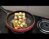 ब्रेड चीज़ बर्स्ट पिज़्ज़ा (Bread Cheese Brust pizza recipe in Hindi) रेसिपी चरण 8 फोटो