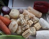 Foto del paso 1 de la receta: Sancocho de espinazo de cerdo