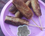 A picture of step 5 of Potataoes POPSICLES #cookpad.