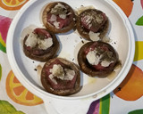 Foto del paso 2 de la receta: Champiñones rellenos de carpaccio con parmesano y finas hierbas