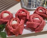 Palacsinta rózsa (glutén- és tejmentes) recept fázis 8 fotója