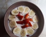 Epres-banános zabkása recept fázis 1 fotója