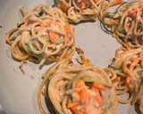 義大利麵簡單蔬菜小煎餅（Spaghetti Fritters)的食譜步驟4照片