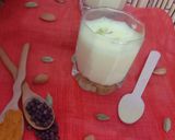 A picture of step 4 of Masala Badam Milk.