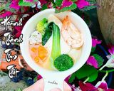 Hình bước làm 4 của món Hoành thánh tôm thịt