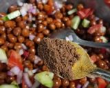 A picture of step 2 of Healthy chanachaat.
