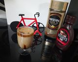 A picture of step 4 of Whipped Dalgona coffee.