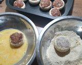 #swieta Pieczarki nadziewane krok przepisu 3 zdjęcie
