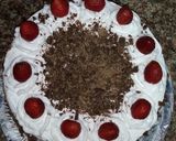 A picture of step 11 of Black forest cake#myfirstrecipe.