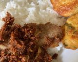 Foto langkah ke 13 dari resep Empal Goreng Serundeng Lengkuas + Kemiri.