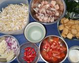 Foto langkah ke 1 dari resep Tumis Toge Cumi Asin.