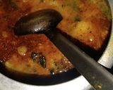 A picture of step 4 of Aloo mangodi.