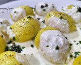 Foto del paso 5 de la receta: Gnocchi de trufa con salsa 3 quesos