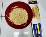 Foto langkah ke 1 dari resep Spaghetti Telur Sayuran.