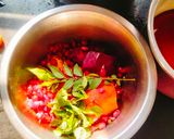A picture of step 2 of Beetroot Pomegranate Tomato Elixir (Immunity Booster Tonic) 😋.