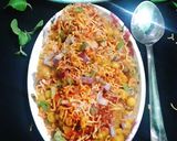 A picture of step 5 of Ragda Pattice.