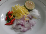 Cacapan Mangga Papuyu Bakar/ Goreng Khas Banjar