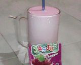 Foto langkah ke 2 dari resep Milk juice anggur.
